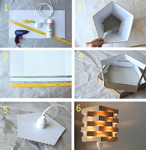 Cara Mudah Membuat Lampu Tidur Kardus DIY